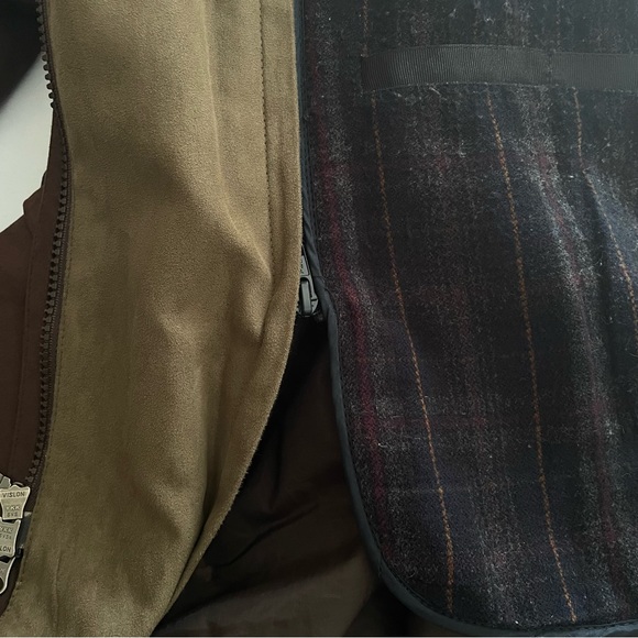 Jos. A. Bank Men’s Size M Winter Coat in Brown with Removable Thick Liner. - Picture 8 of 13